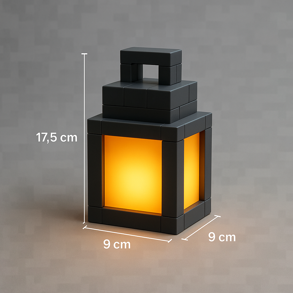 Craftamp – la lanterne Minecraft