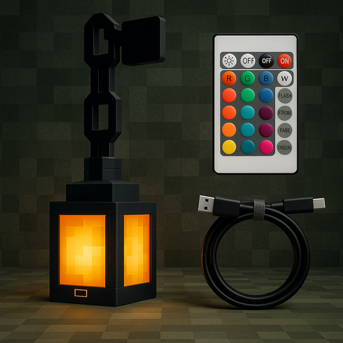 Craftamp – la lanterne Minecraft